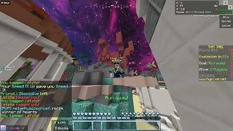 #1 cheating tnt tag player dies to a fish again (she still mad)