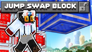 Minecraft blocks that DISAPPEAR when you jump...
