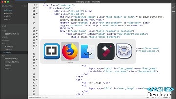 PHP MySQL CRUD Operations using jQuery Ajax and Bootstrap Without Page Refresh