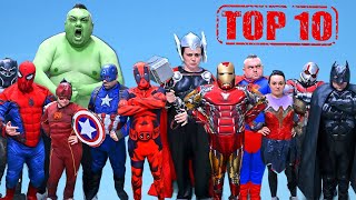 Top 10 Most Powerful Superheroes
