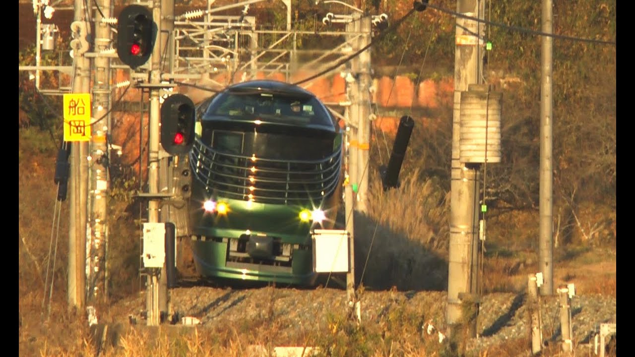 夕暮れを駆け抜けるトワイライトエクスプレス瑞風 Twilight Express