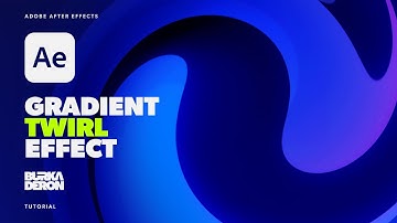 Gradient Twirl Effect Tutorial in Adobe After Effects No Plugins