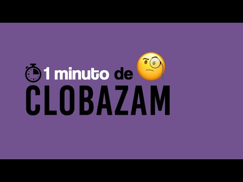 Clobazam - 1 MINUTO