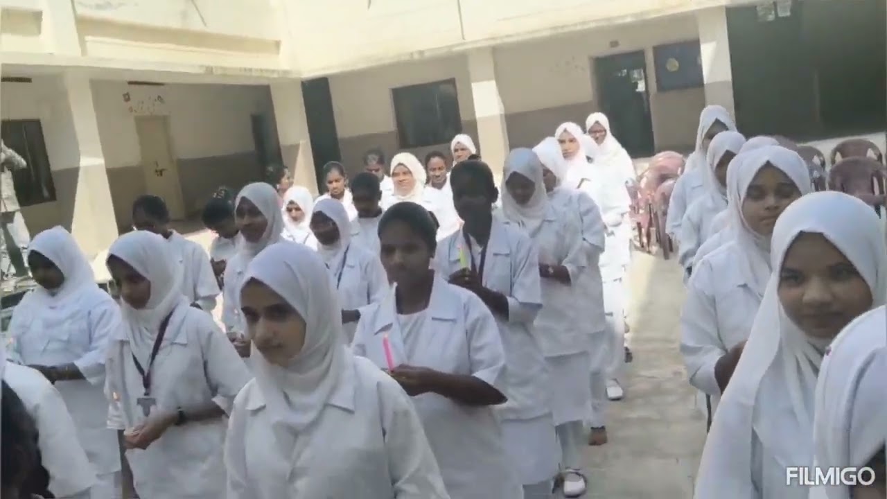 Florence nightingale "the lady with the Lamp"Lightning and oath taking ceremony of MPHW students 