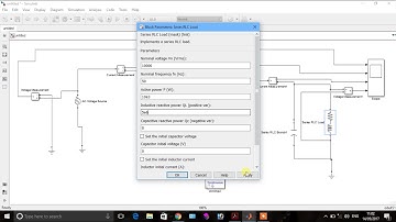 to apply shunt capacitive for compensation of transmission line in matlab part 2.