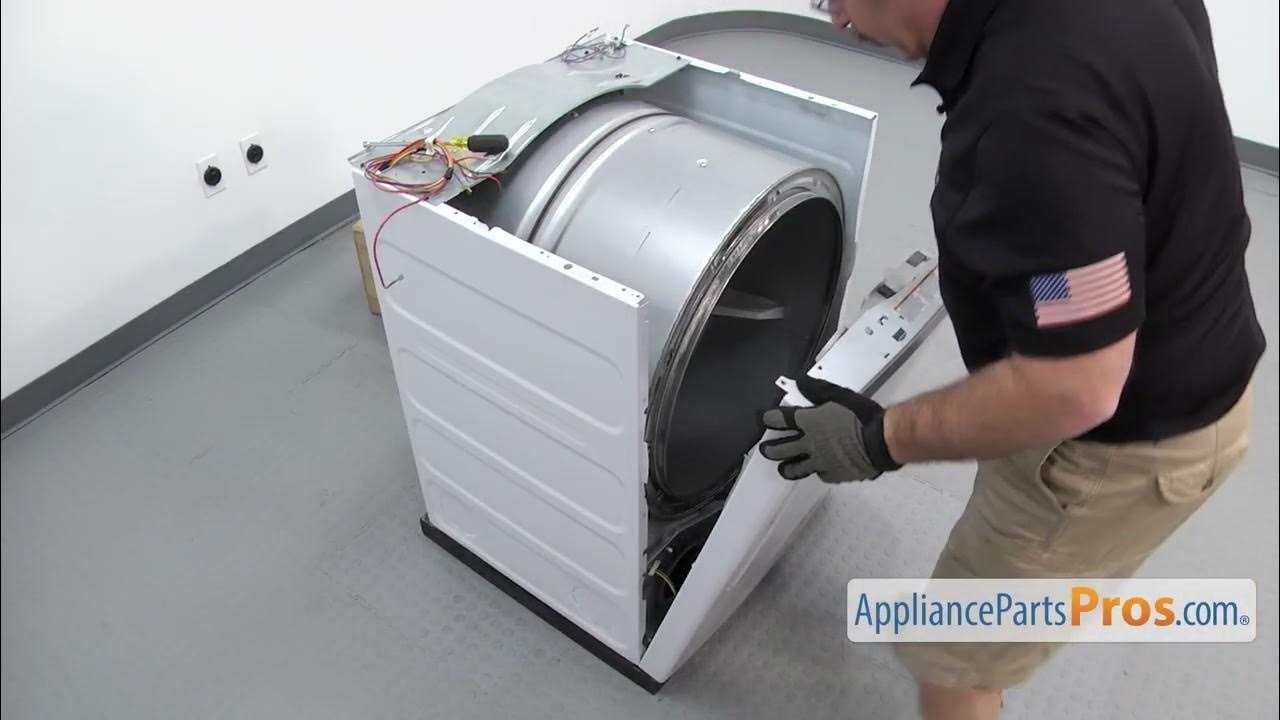 How To Replace GE Dryer Cycling Thermostat WE04X25201 YouTube