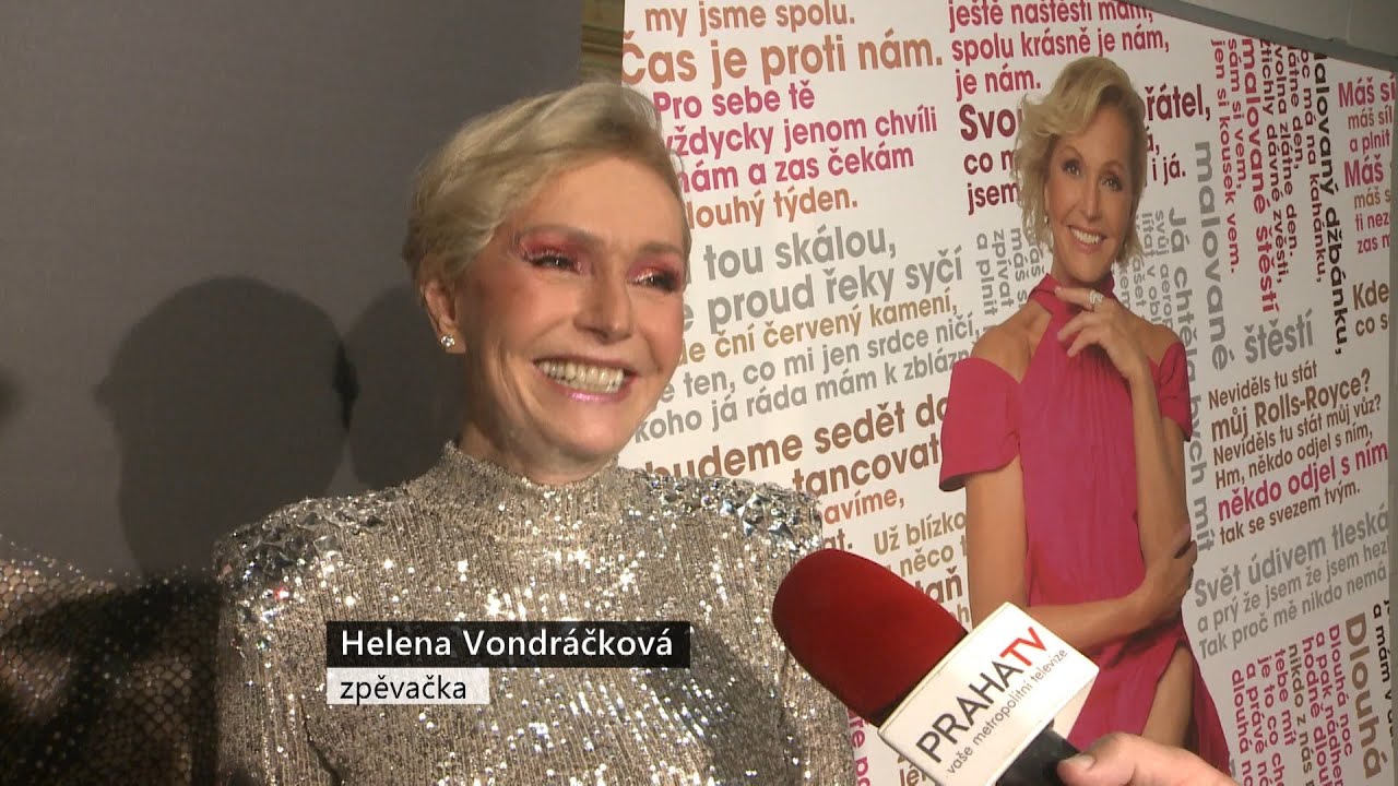 Ikona české populární hudby Helena Vondráčková oslavila 60 let na scéně