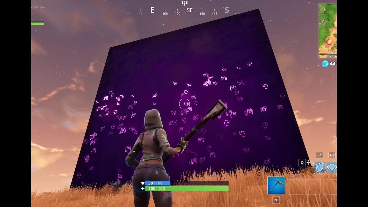 Fortnite easter egg galaxy cube epic !!! 