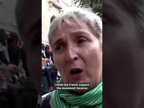 French students clash with police as education protests take a violent turn
