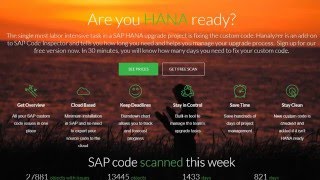 Hanalyzer - How To Install The Add-On Programs To Sap Code Inspector