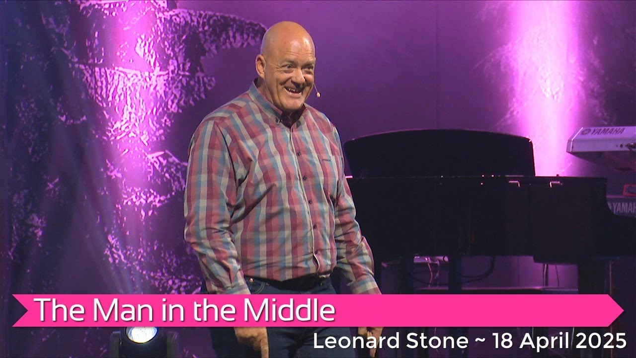 Leonard Stone with 'The Man in the Middle' ~ 18 April 2025