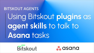Adding Bitskout Agent skills and talking to invoices in Asana