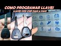 Lo que se necesita saber para Programar una llave con Chip paso a paso