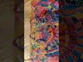 Free Hand Painting Designs On Cloth #shorts #painting