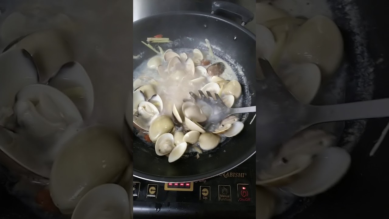 Cooking Drunken Clams YouTube