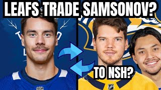 Toronto Maple Leafs Trading Ilya Samsonov + for Juuse Saros? Joseph Woll SZN? | Leafs Trade Rumours