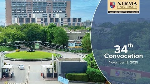 Nirma University - 34th Convocation