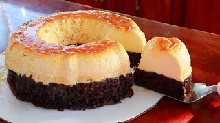 El chocoflan Perfecto!!! Receta completa paso a paso PASTEL IMPOSIBLE RECETA by Jennifer Salas Postres 16,500 views 1 month ago 7 minutes, 25 seconds