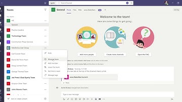 Microsoft Teams - Teams - See team members