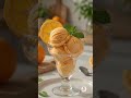 3 Ingredient Orange Ice Cream!🍊 #Shorts #VitaminC #OrangeIceCream#3IngredientRecipe #HealthyDessert