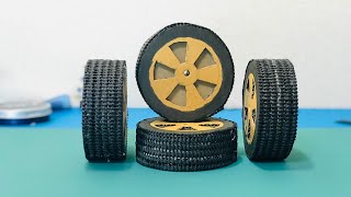 How to make wheels || Rc wheels of cardboard || Rc wheels घरमै यसरि बनाउनुहोस