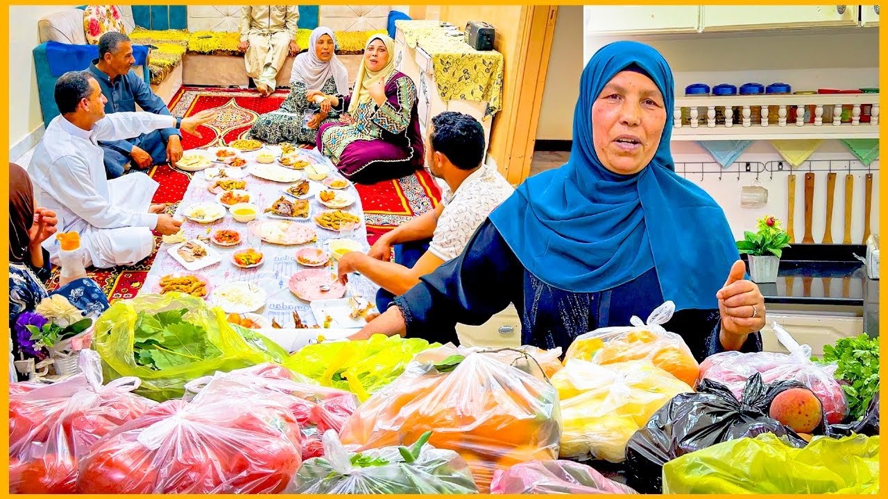 اخر تسويقة ليا 🎋 واخويا مصطفي قرر يجمعنا ويعزمنا انا واختي زاهيه قبل مانروح العمره🥰