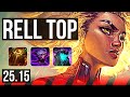 RELL vs RIVEN (TOP) | NA Master | 25.15
