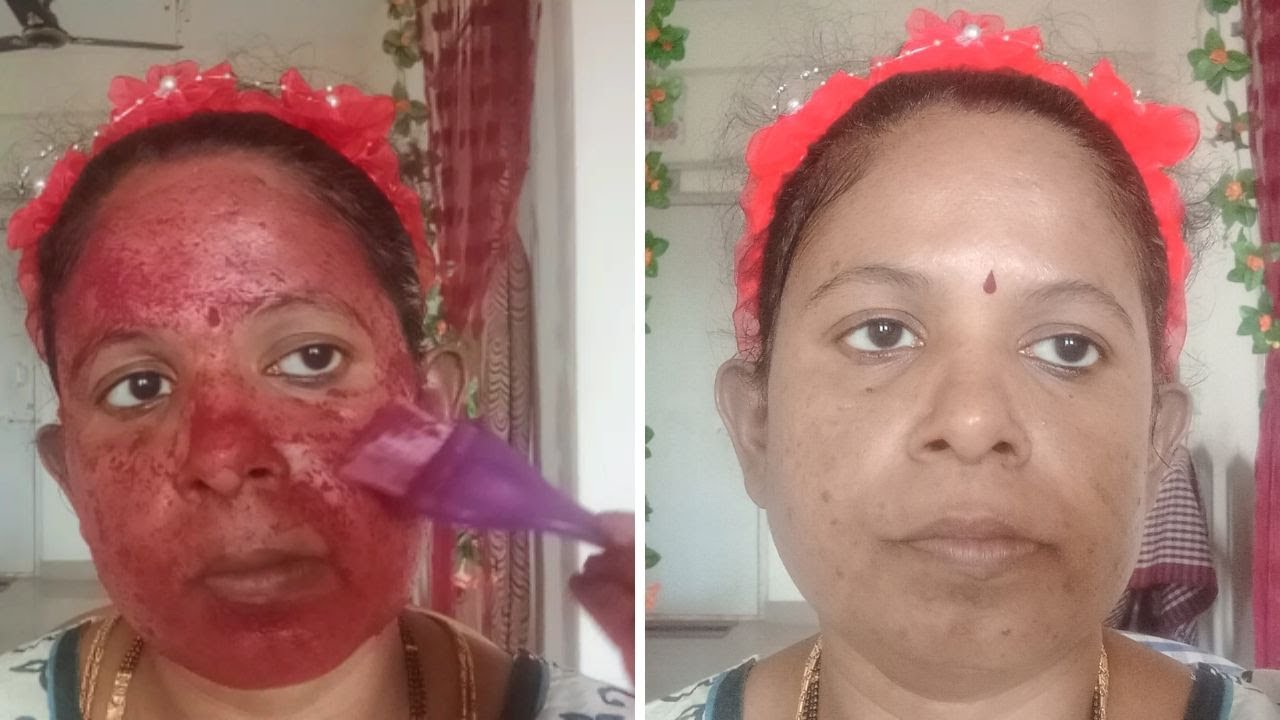 ||Beetroot Facial At Home||Skin Lightening Facial||in ...