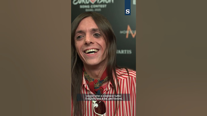 La performance di LUCIO CORSI stupisce l'EUROVISION 2025