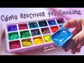 CÓMO HACER QUE TUS GOUACHE QUEDEN COMO NUEVOS 🎨 HIMI MIYA GOUACHE