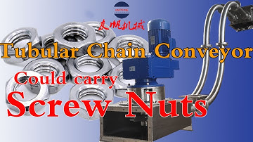 Tube Chain Conveyor works with screw nuts