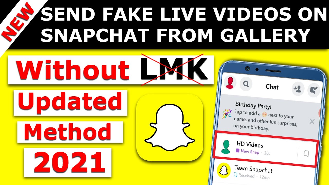 Chat fake app snapchat How to