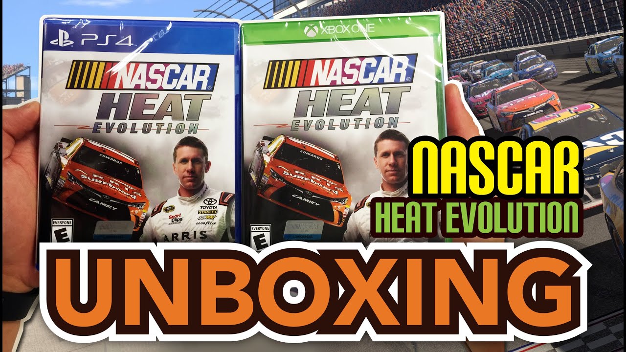 NASCAR Heat Evolution (PS4 / Xbox One) Unboxing!! - YouTube