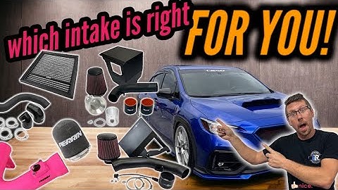 2022 SUBARU WRX INTAKE COMPARISON | POWER | PRICE | 50 STATE LEGAL OPTIONS