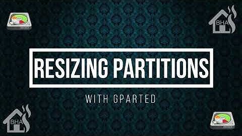 Resizing Partitions with GParted!!