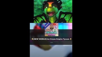 🍦Ice cream empire tycoon #roblox