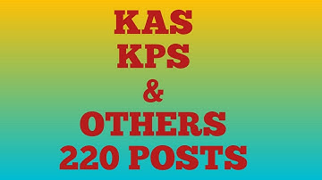 jkpsc KAS, KPS, jkpsc preliminary exams for kas, kps