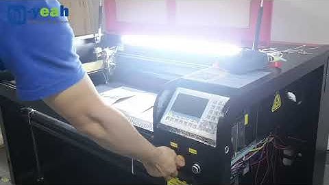 Teach you how to check the Ruida control panel flicker/black screen for HL1060 Laser engrave machine