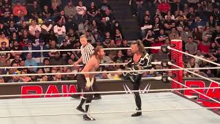 Sami Zayn VS Shinsuke Nakamura live at Monday Night Raw 2024