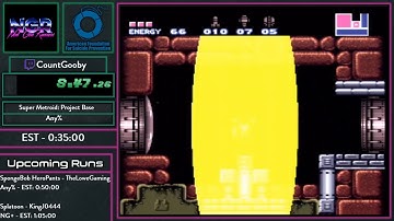 NGRMarathon Summer 2018 - Super Metroid: Project Base by CountGooby in 30:43
