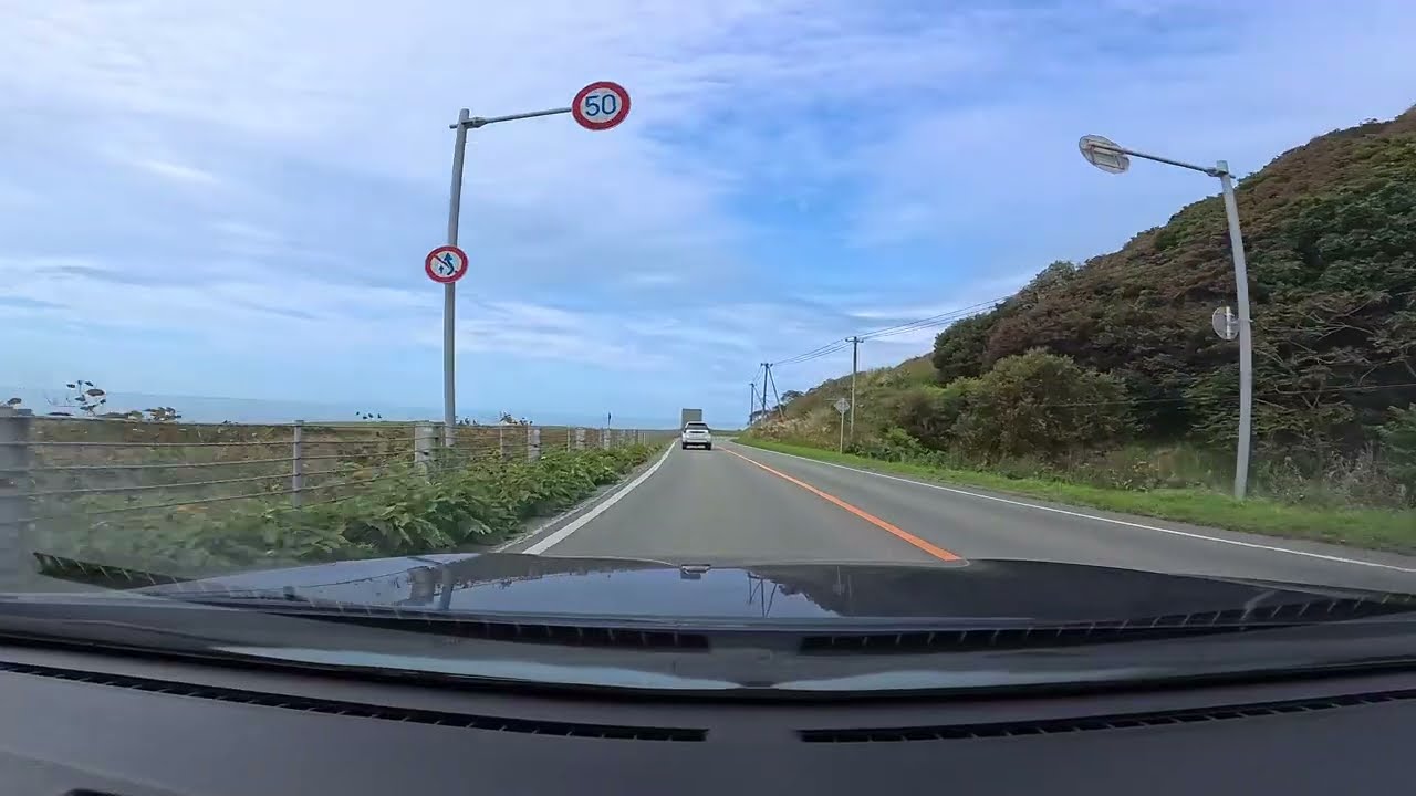 北海道ドライブ  No,38  2025  浦河町→浦里橋（日高郡）