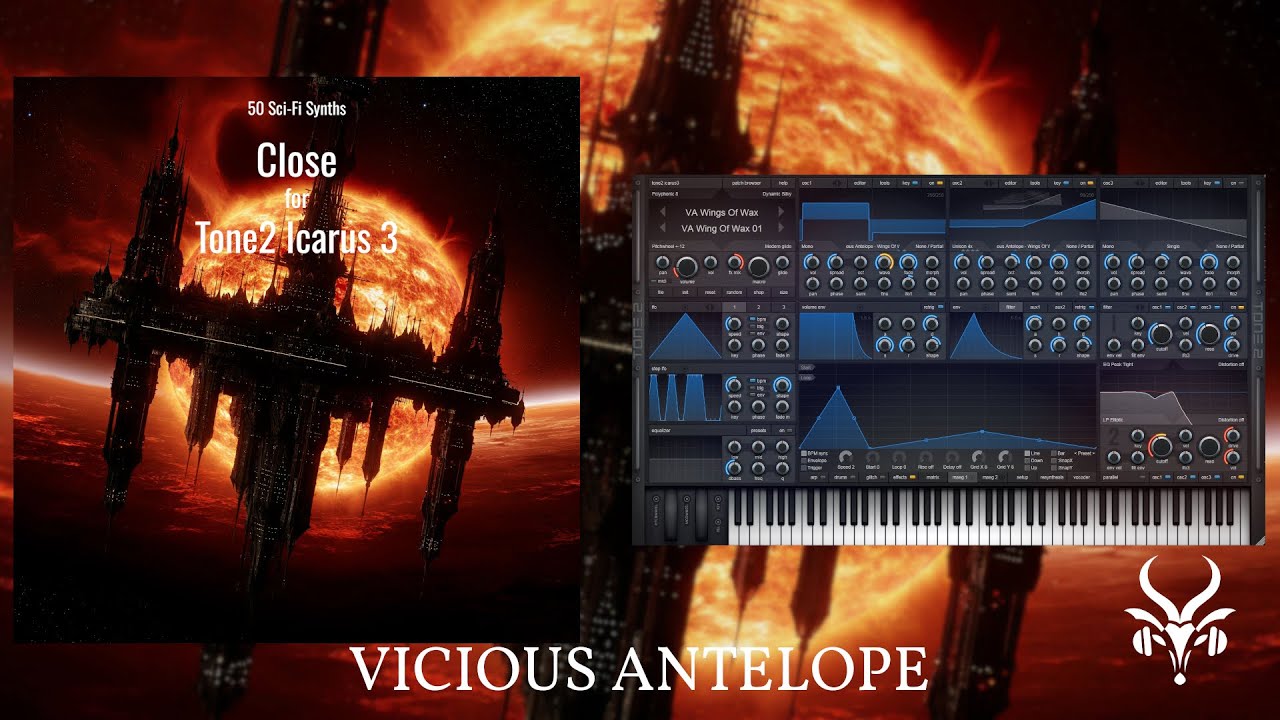 Tone2 Icarus 3 Presets - Vicious Antelope - Close