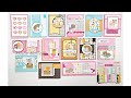 61 Cards | Collaboration w/Scrapbena Creations & Mary Polanco | Bella Blvd Chloe 6x6 paper pad