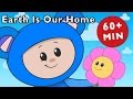 E Is for Earth | Earth Is Our Home + More | Nursery Rhymes from Mother Goose Club
