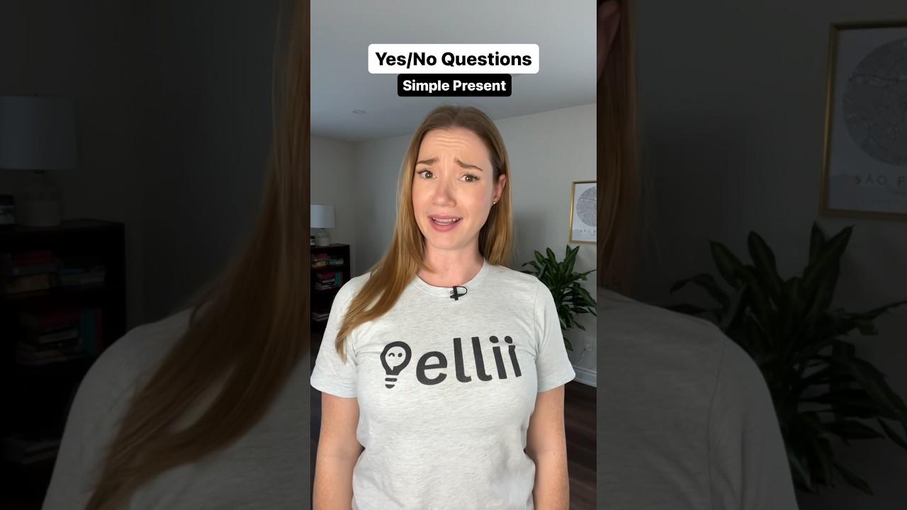 Simple Present: Yes/No Questions #shorts #grammar