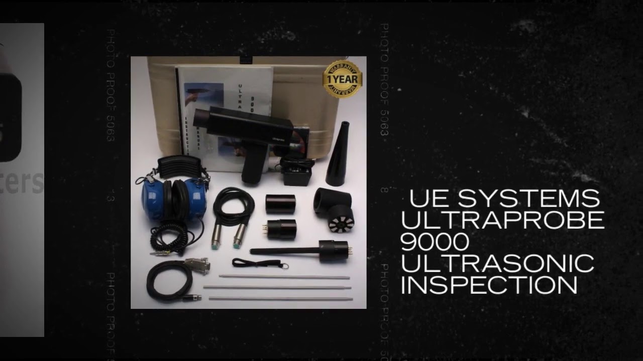 UE Systems Ultraprobe 9000 Ultrasonic Inspection System Kit - YouTube