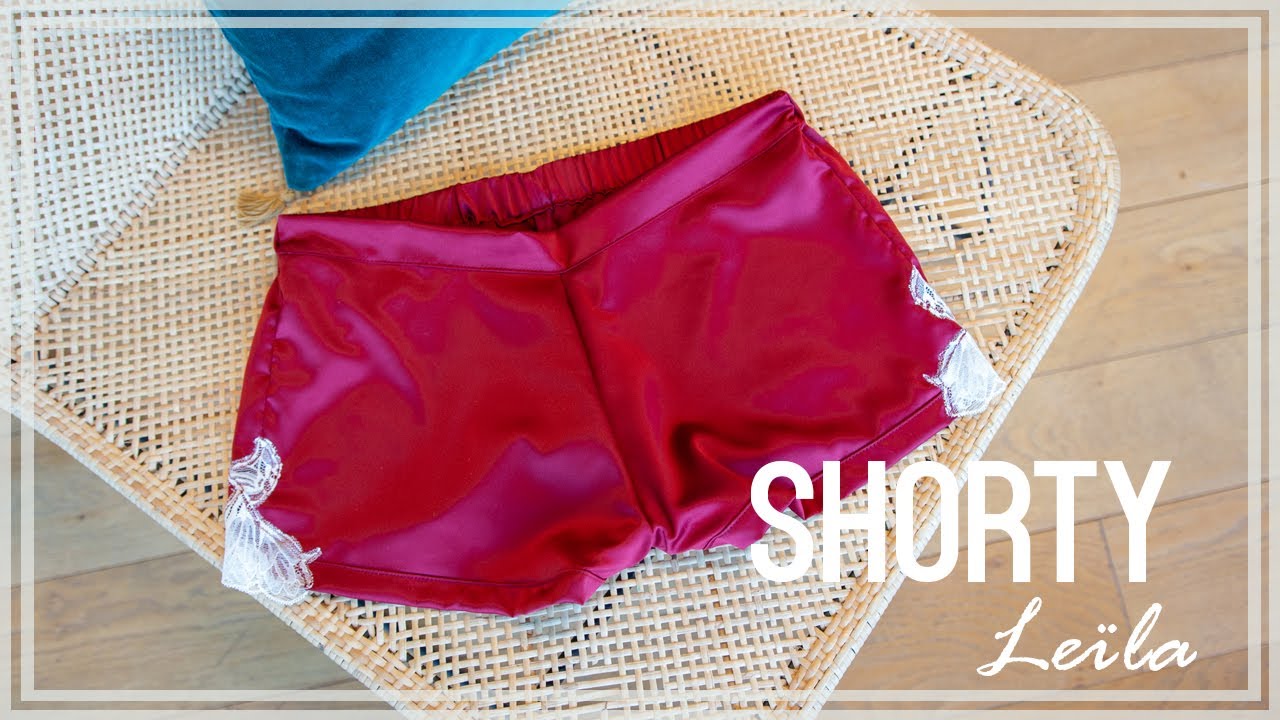 DIY Couture - Coudre un shorty de nuit Leïla | Cecile