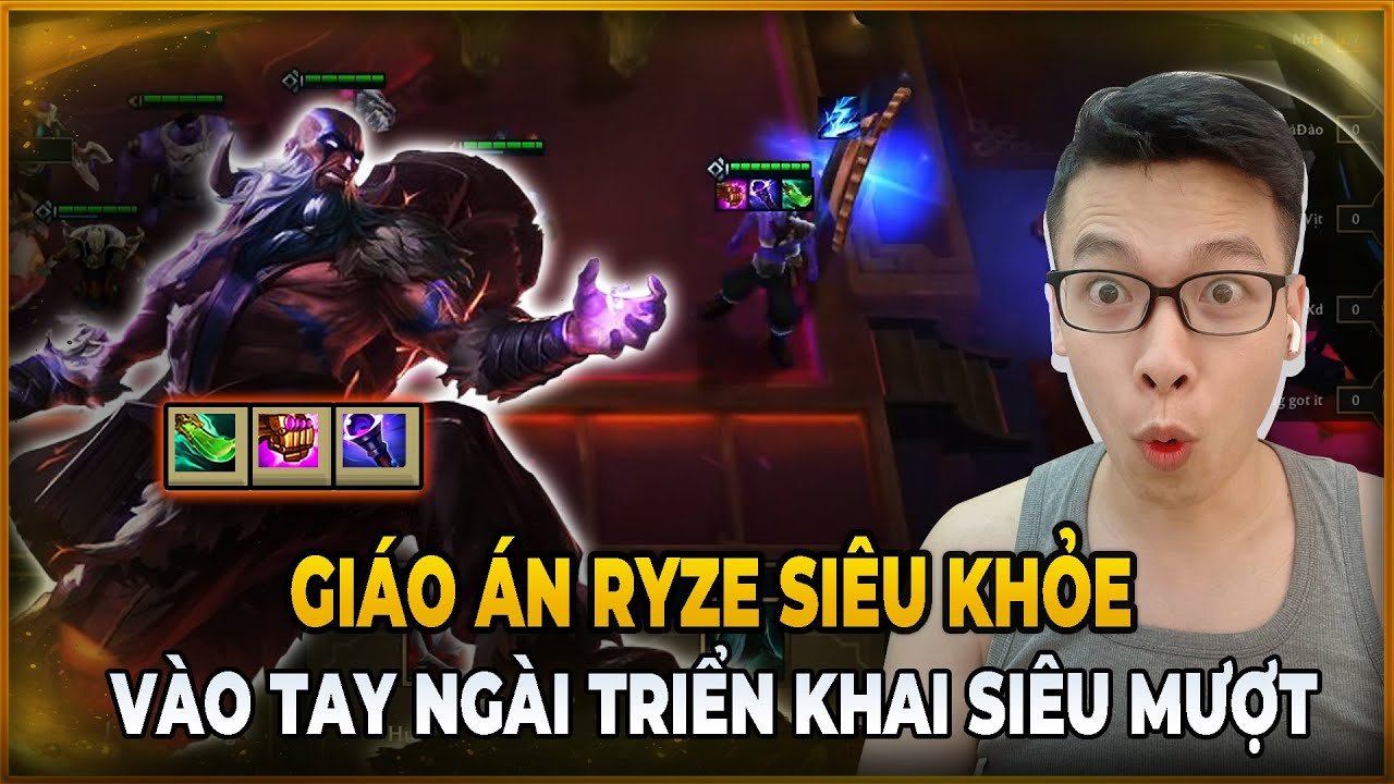 GIÁO ÁN RYZE FLEX ĐƯỢC NGÀI TRIỂN KHAI QUÁ MÃN NHÃN | TRÂU TV