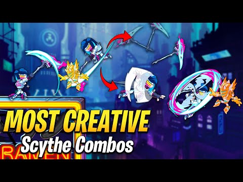 The MOST CREATIVE Scythe Brawlhalla Combos!