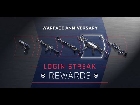 Warface Anniversary! New login Bonus!